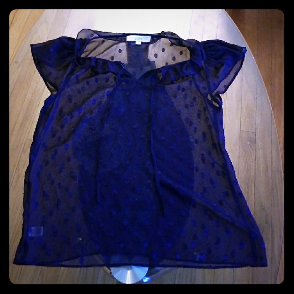 Loft Royal Blue Top